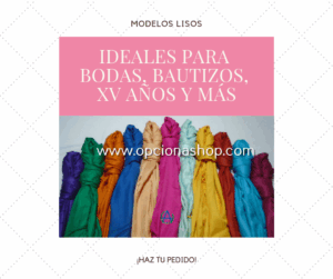 Pashmina lisa mayoreo tela 100% Viscosa ideal para eventos