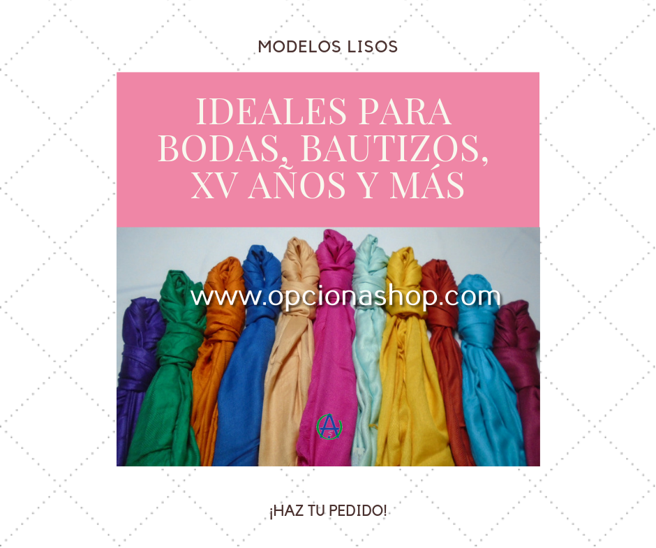 Pashmina para eventos 1era calidad tela 100% Viscosa - Imagen 19