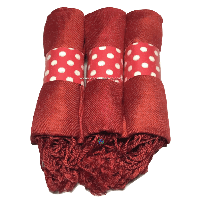 Pashmina para eventos 1era calidad tela 100% Viscosa - Imagen 8