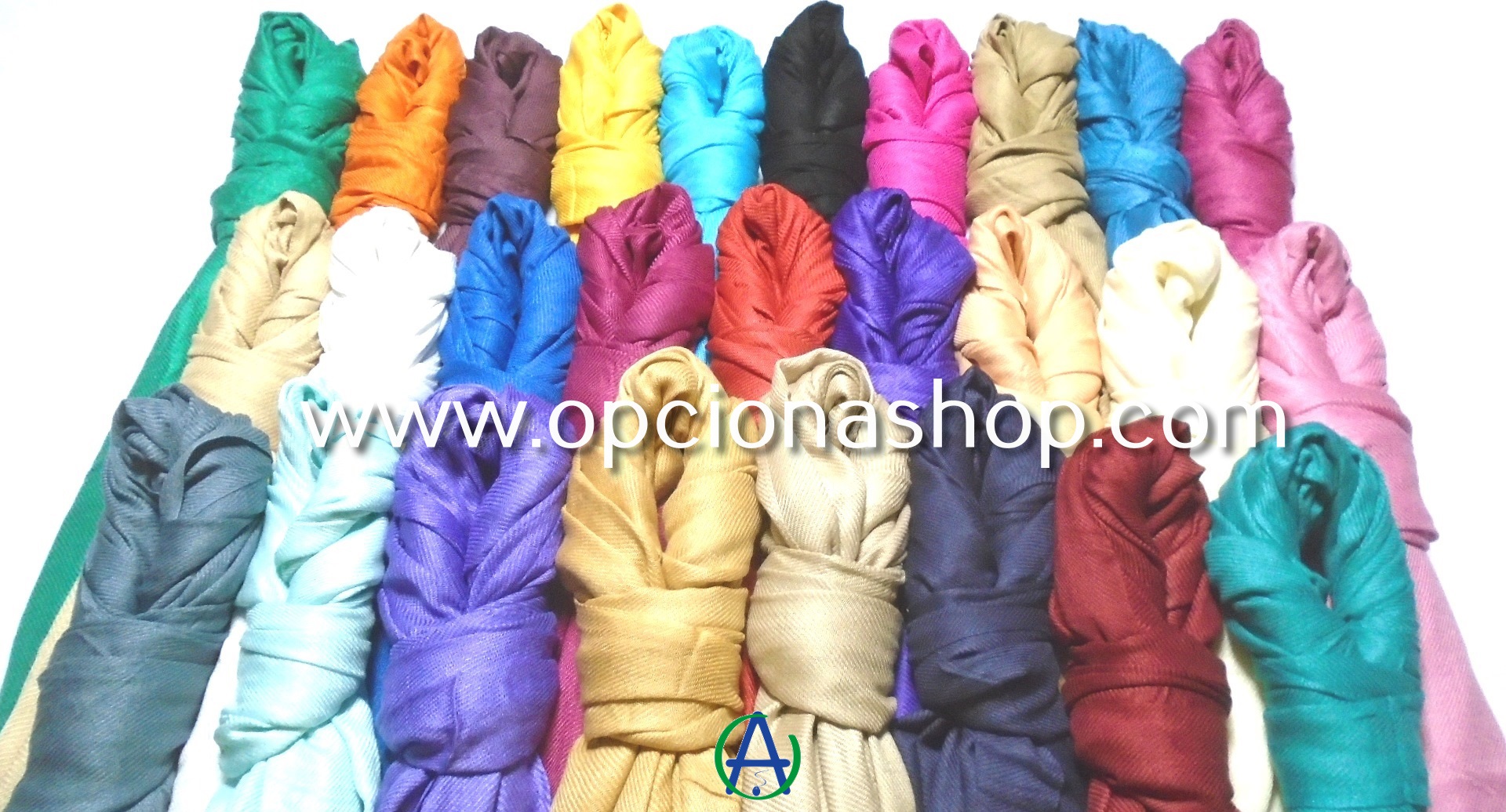 Pashminas lisas surtidas mayoreo tela 100% Viscosa - Imagen 28