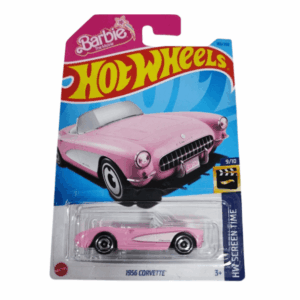 Barbie The Movie 1956 Corvette Hot Wheels Screen Time Carrito