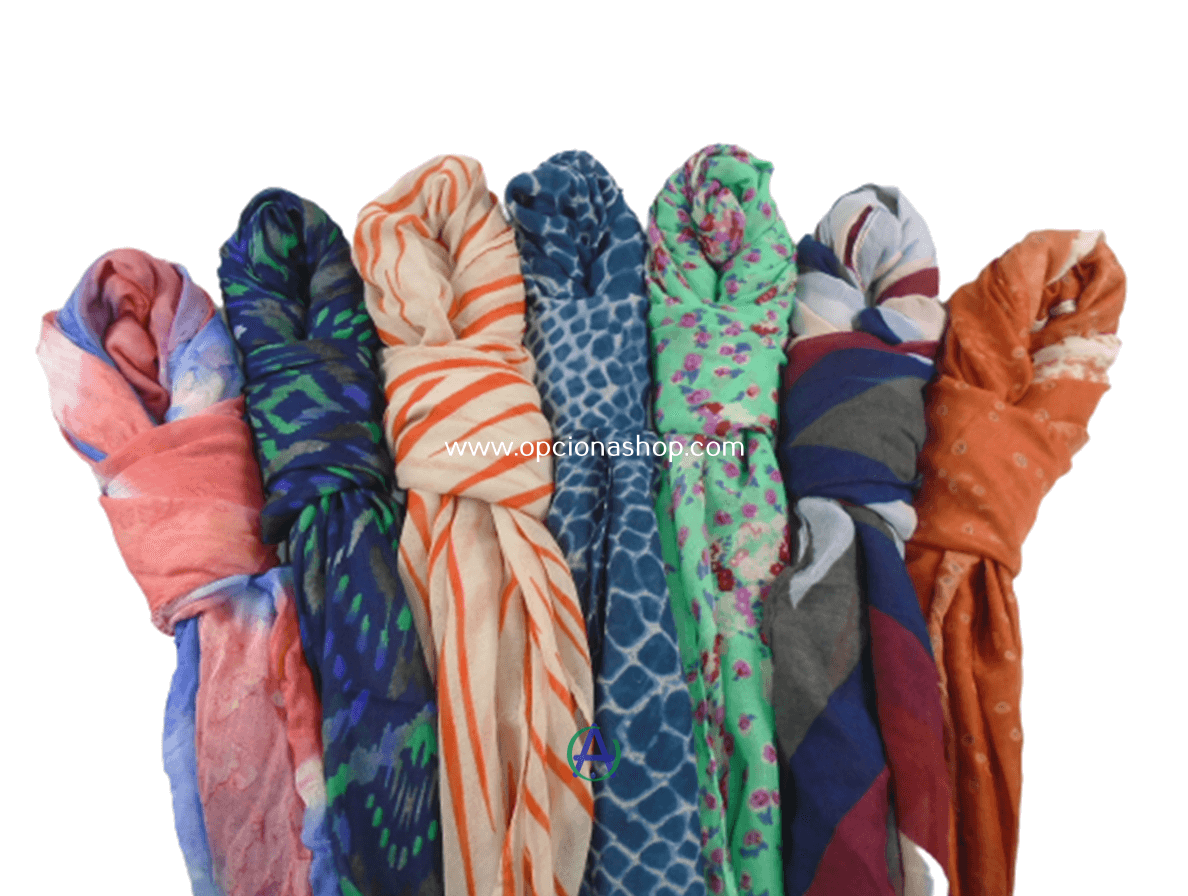 Pashminas económicas modelos surtidos de mayoreo